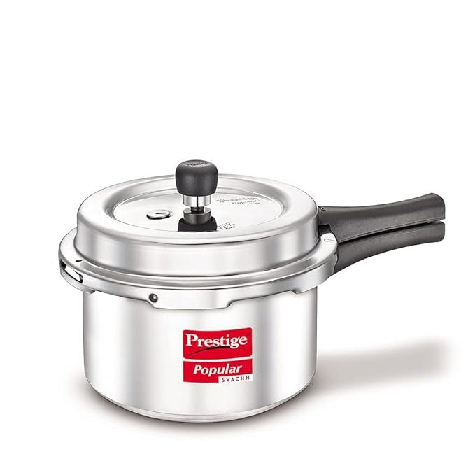 Prestige Popular Svachh Aluminium Pressure Cooker,3L SKU10165