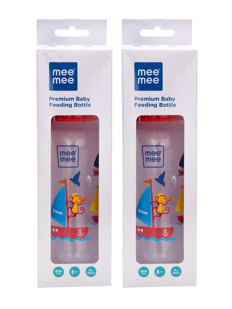 Easily feed your little one with Mee Mee Premium Baby Feeding Bottle