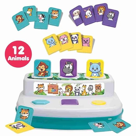 Toymate's Press and Pop 2 in 1 SKUTM52-89 Age 12-36 months