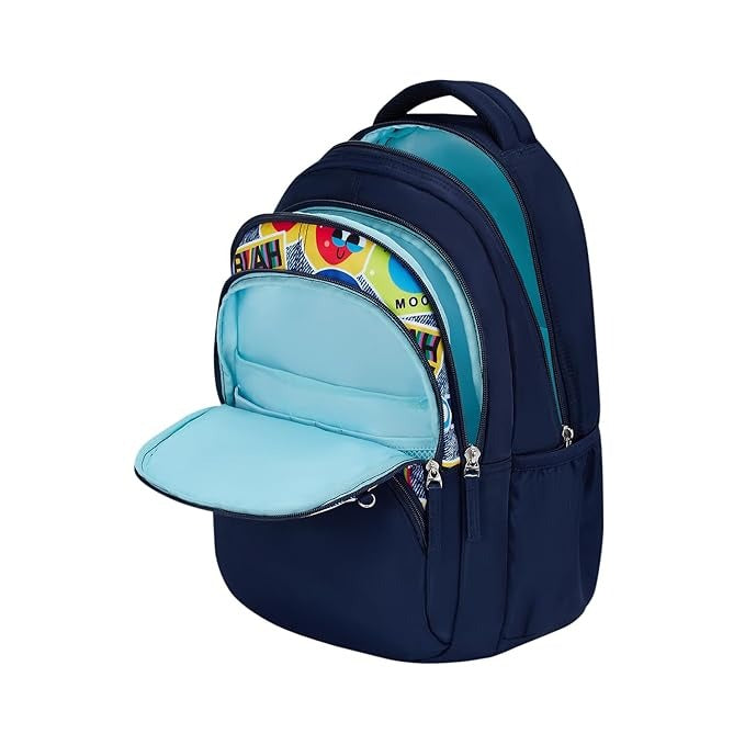 Genie Blah Blah Backpack with Happy Pouch for Girls SKU131298