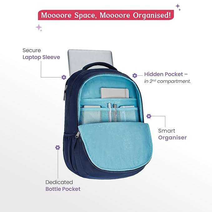 Genie Aria School Backpack for Girls SKU110108