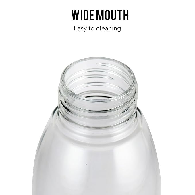 R CELLO Hydra 900 Glass Fridge Water Bottle SKU42542 navy blue color