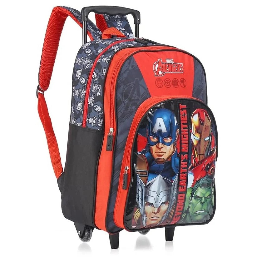 Striders Marvel Avengers 18 Inches Trolley School Bag For Boys SKUMVL200