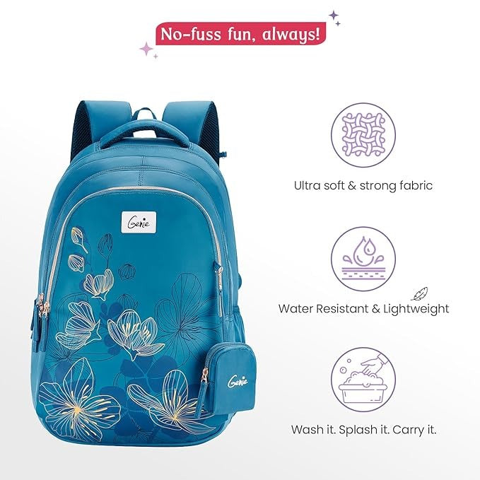Genie Twinkle School Backpack for Girls SKU101317