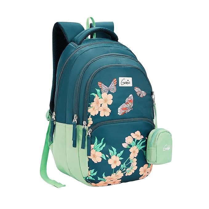 Genie Lilac School Backpack for Girls SKU12144