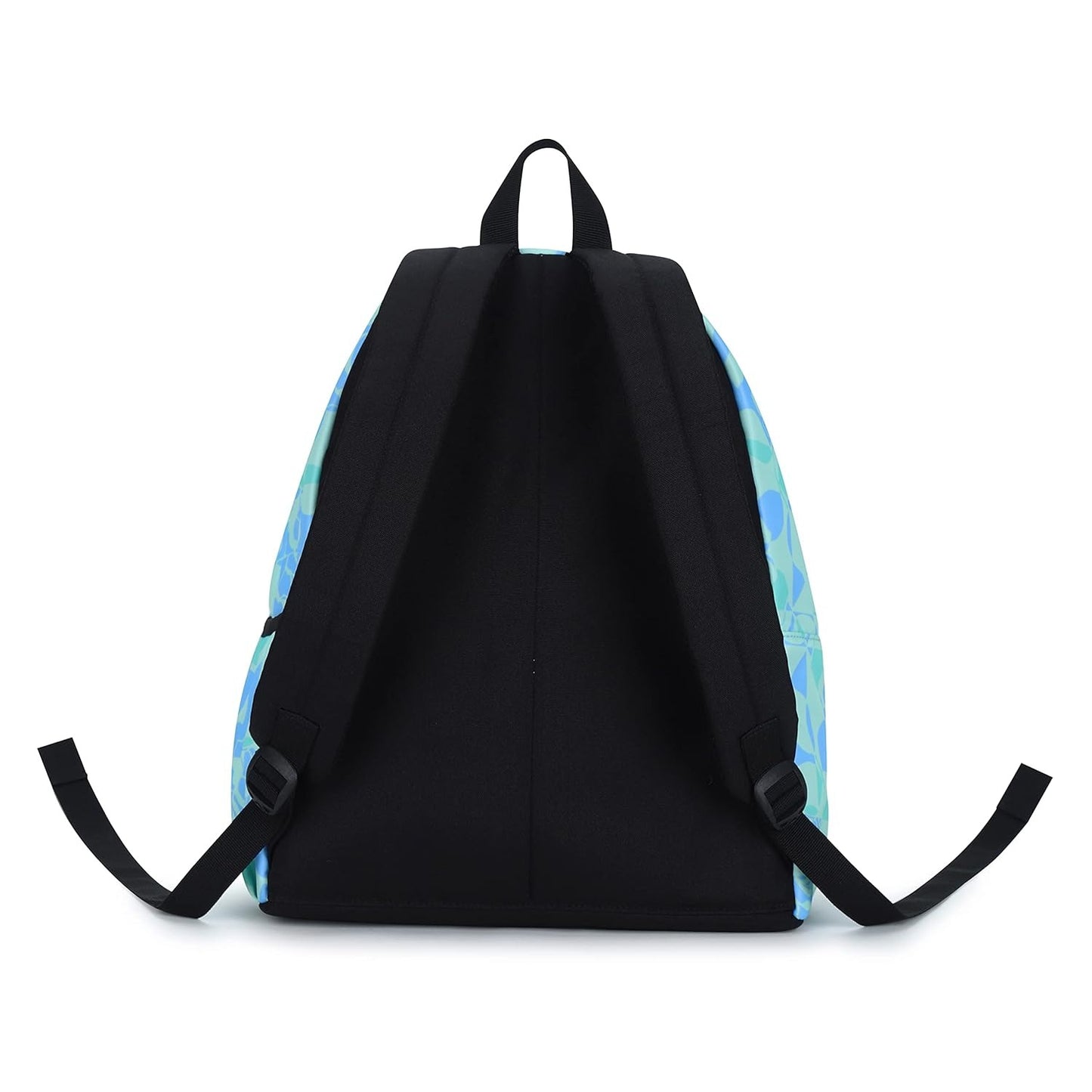 GENIE GRACE Backpack, blue and green college bag laptop backback ,black, travelling, for girls