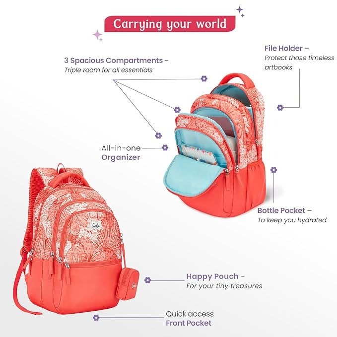 Genie Donna School Backpack for Girls SKU62916