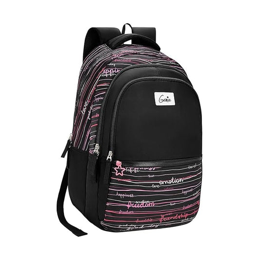 Genie Ocean School Backpack with Rain Cover for Girls SKU80317