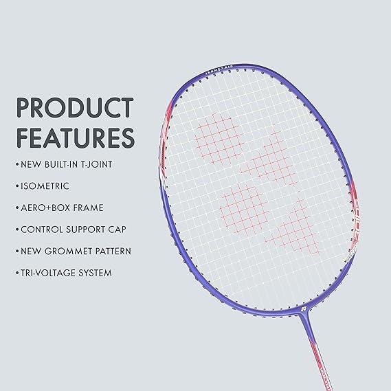 YONEX Voltric Lite Racket with Full Racket Cover SKU220153