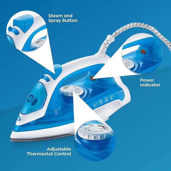 Shock proof Plastic handle Swivel Cord Adjustable Thermostat
