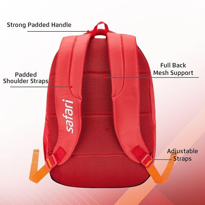 Safari Duplex1 Printed Casual Backpack For Boys And Girls SKU16436