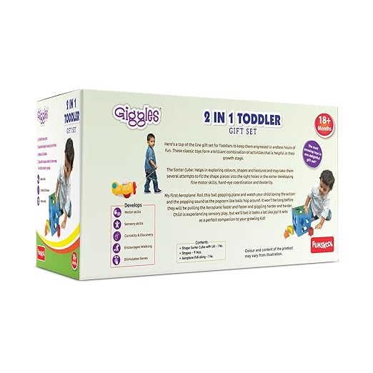 Funskool Giggles 2 in 1Toddler Multicolour Shape