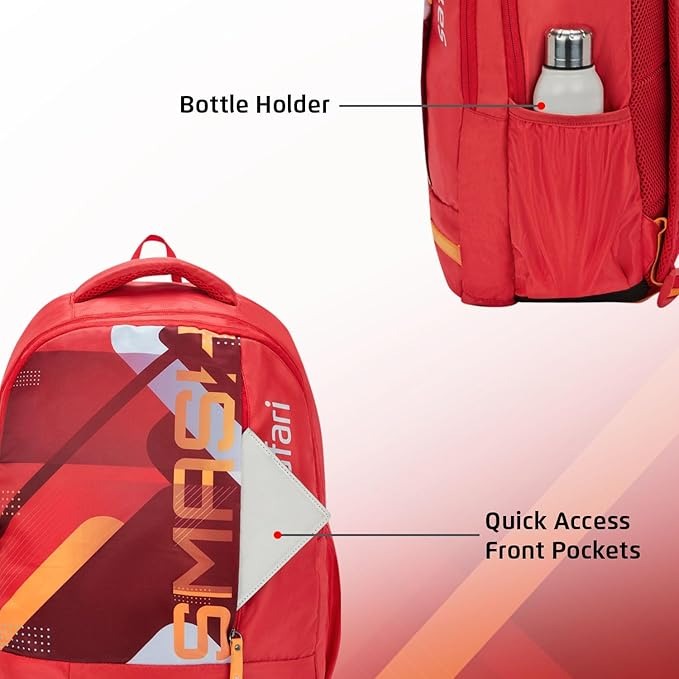 Safari Duplex1 Printed Casual Backpack For Boys And Girls SKU16436