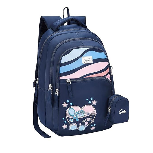 Genie Staright School Backpack for Girls SKU25511