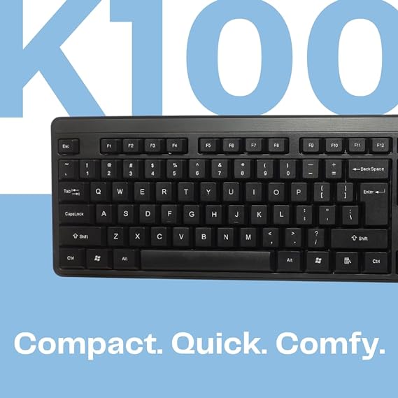 HP K100 Wired Keyboard SKU66565