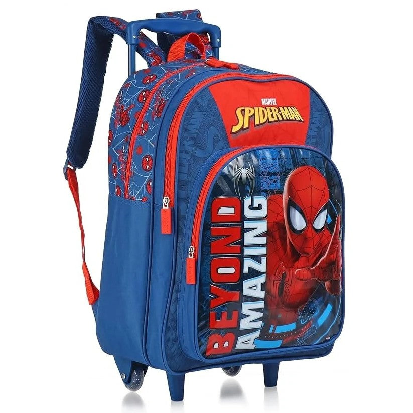 Striders Marvel Spider-Man 18 Inches Trolley School Bag For Boys SKUMVL220