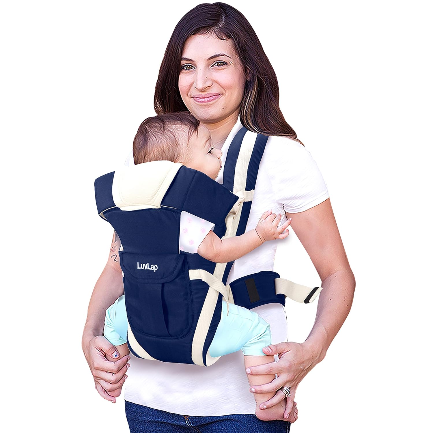 Adjustable padded shoulder straps with easy
