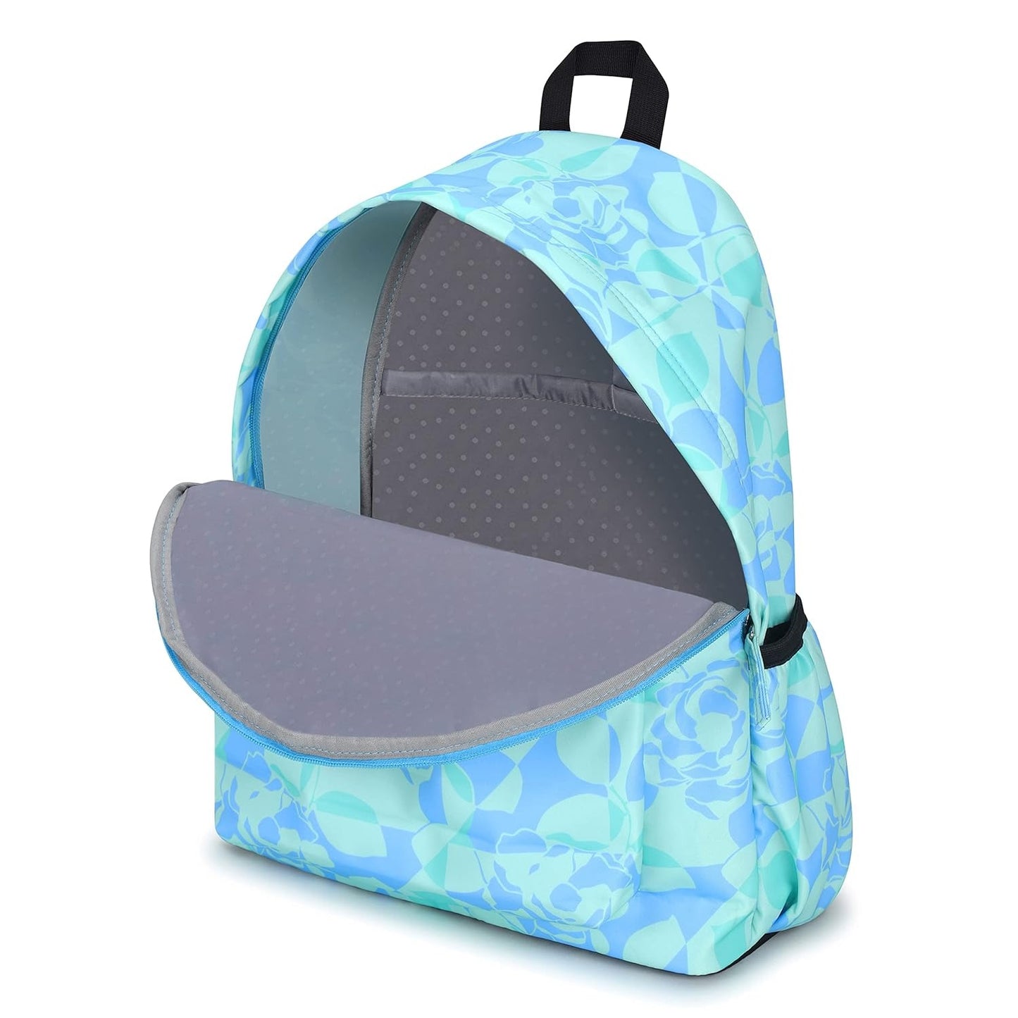 GENIE GRACE Backpack, blue and green college bag laptop backback ,black, travelling, for girls