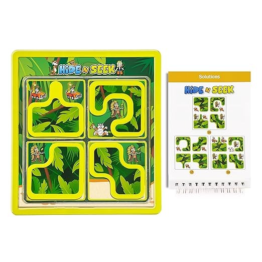 Toymate Hide & Seek Jungle- 48 Challenges SKUTM52-30 Age 4 plus