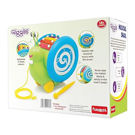 Funskool Giggles Along Musical Snail