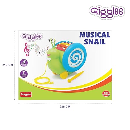 Funskool Giggles Along Musical Snail.