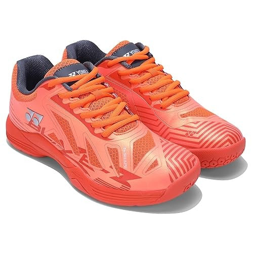 Yonex Blaze 3 Badminton Shoes in vibrant orange