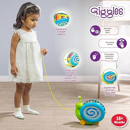 Funskool Giggles Along Musical Snail.