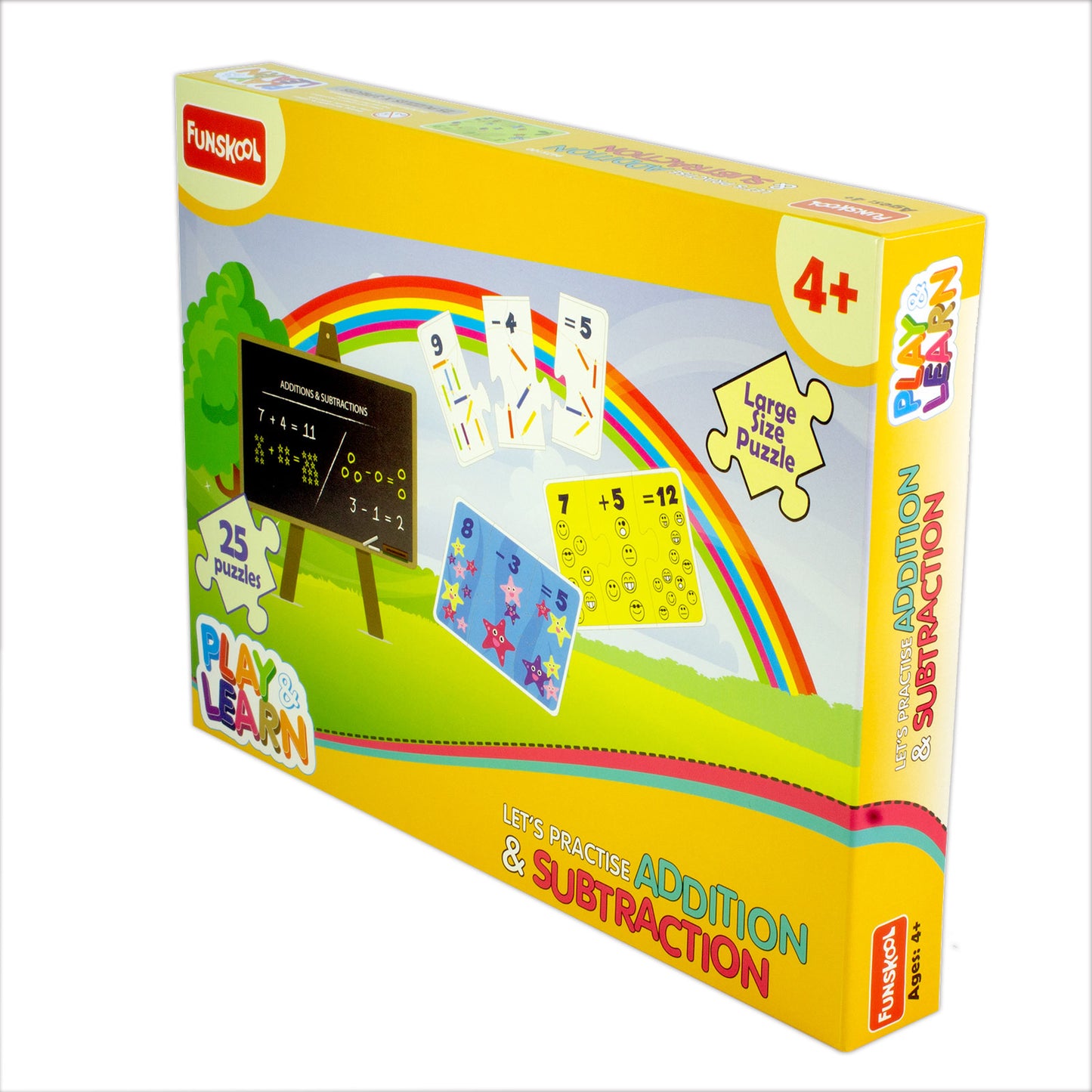 funskool additions & subtractions puzzle for kids
