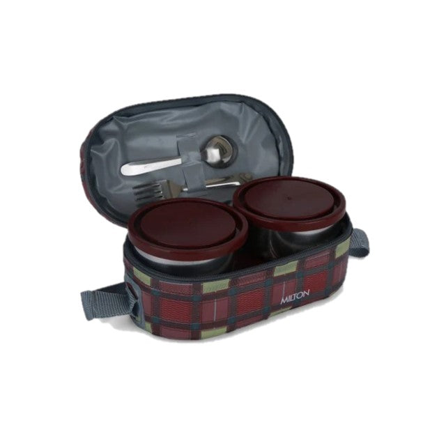 R Milton Corporate Lunch Stainless Steel Containers Set of 3 SKUKB86