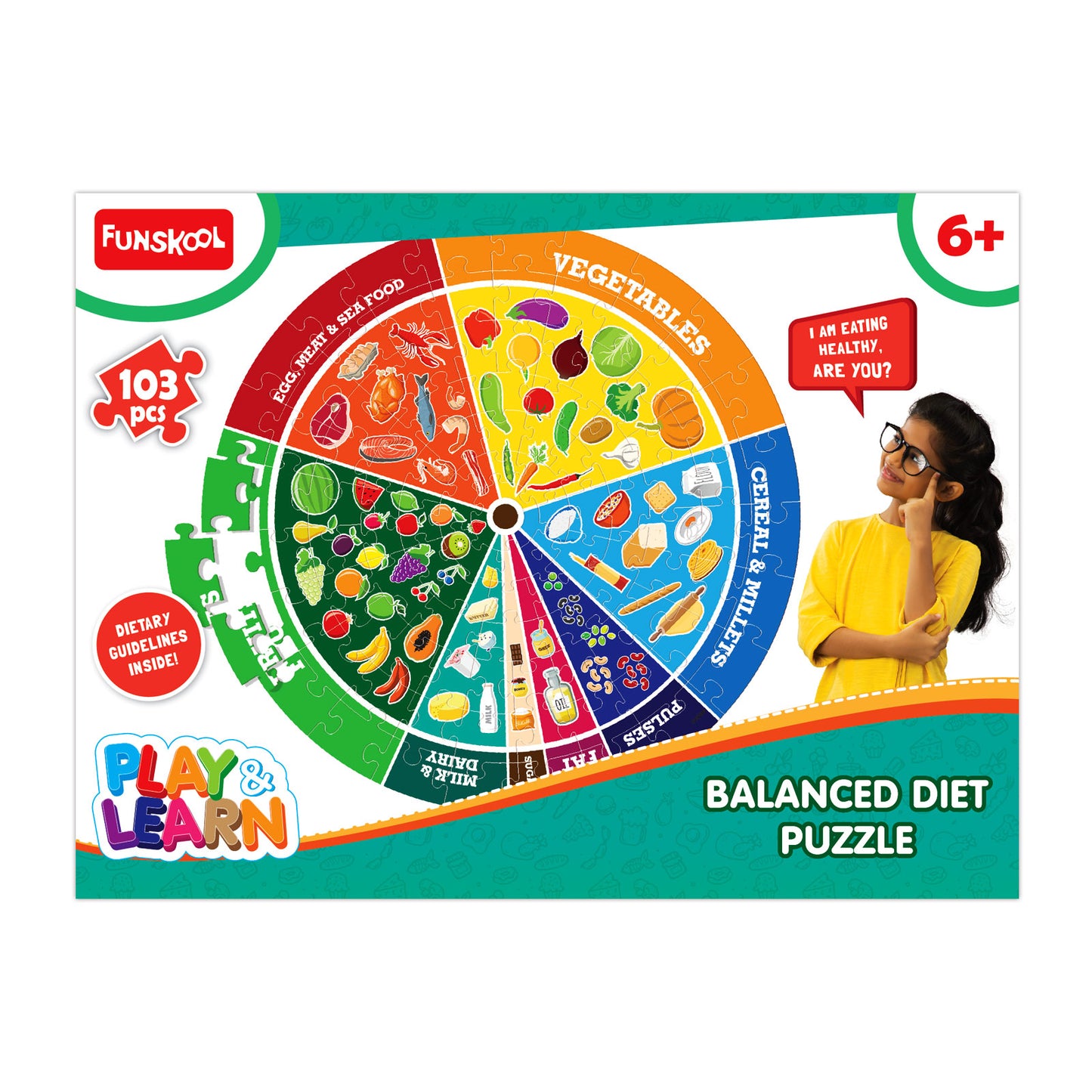 GIGGLE FUNSKOOL's Balanced Diet Puzzle
