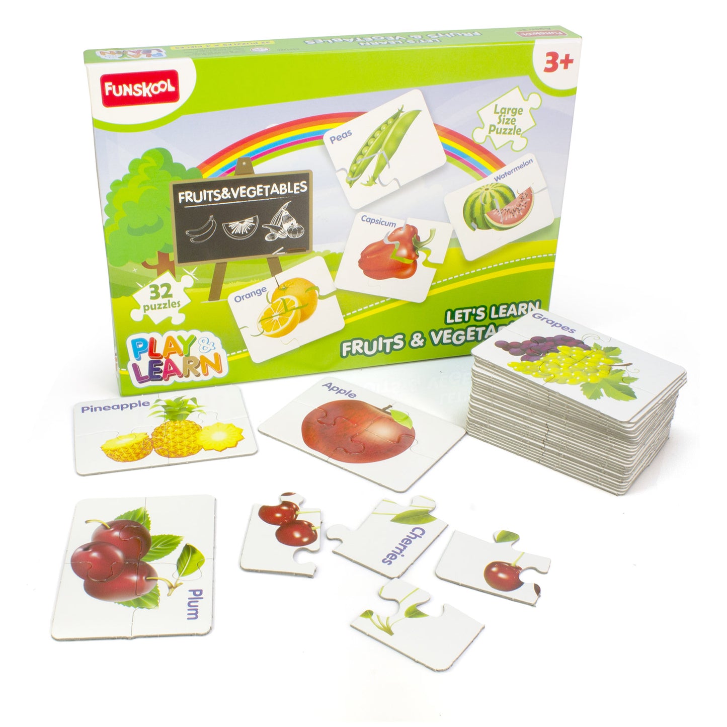 Funskool countries 16 puzzles