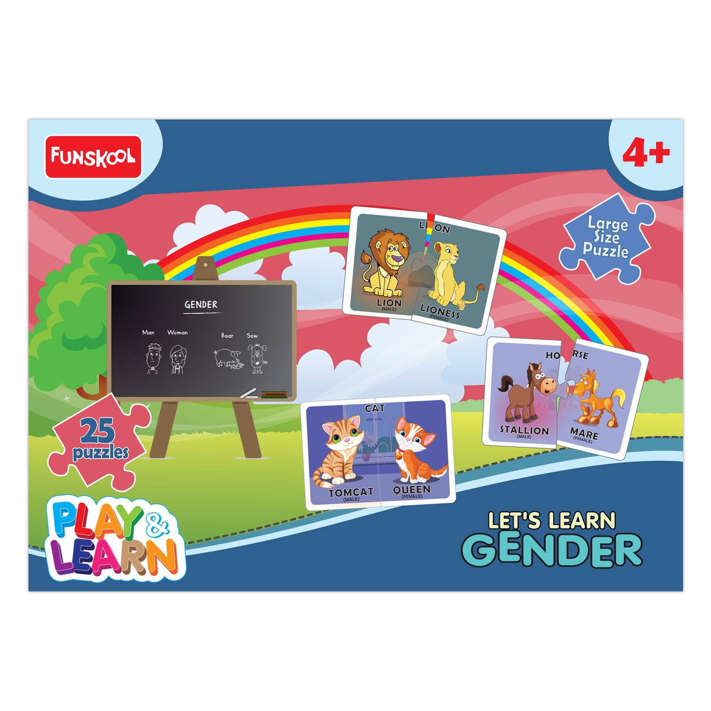 Funskool large size puzzles