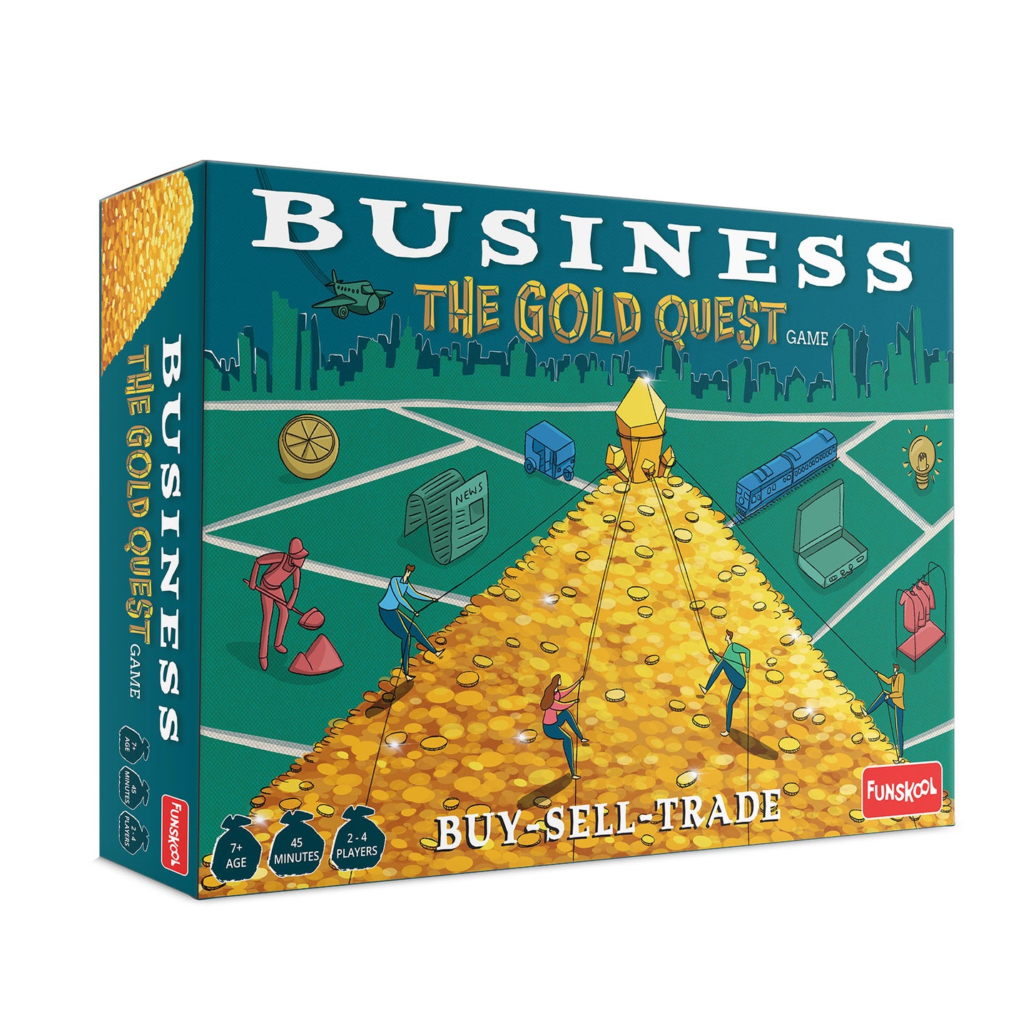 GIGGLE FUNSKOOL Business Game The Gold Quest