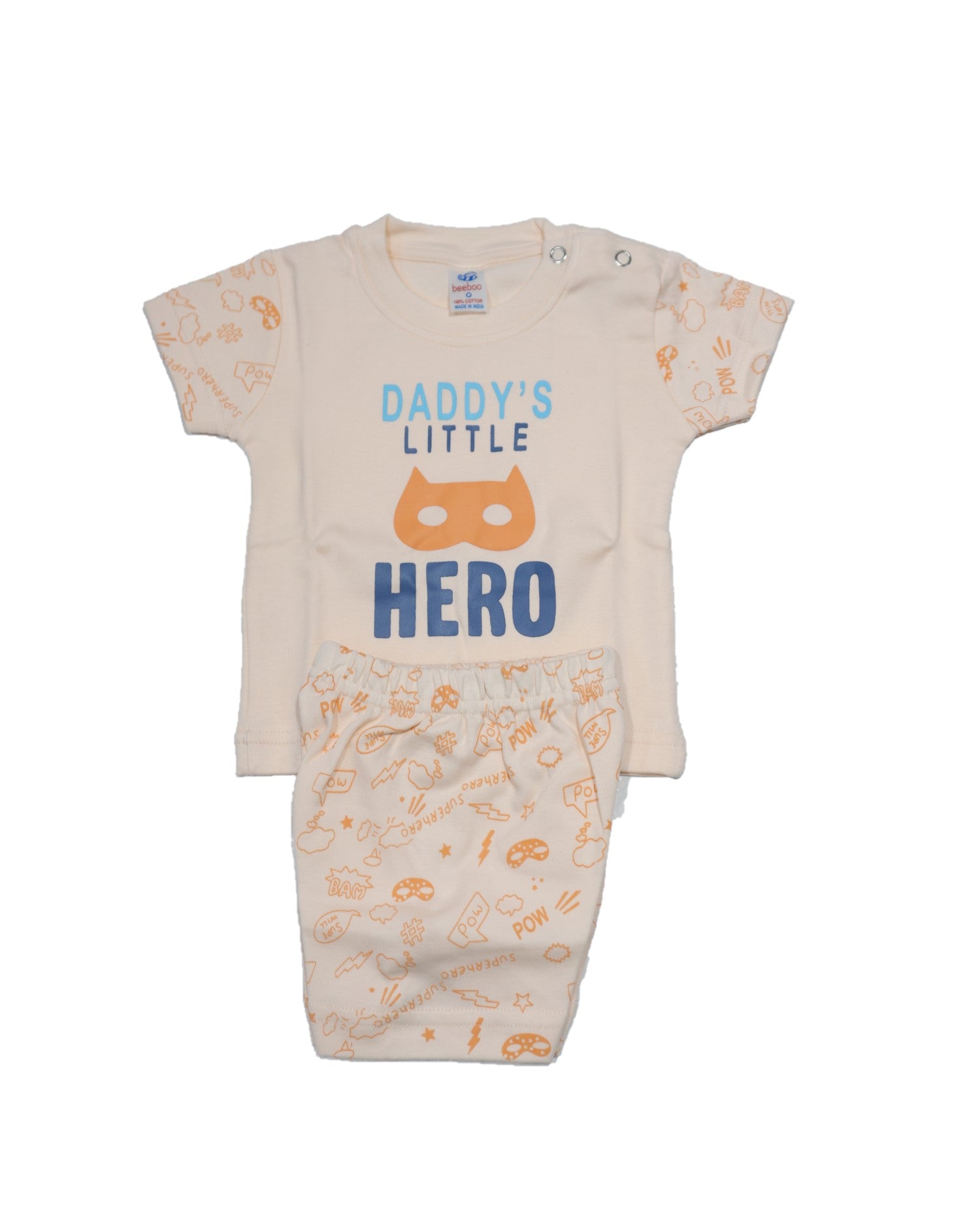 Beeboo T-shirt Printed Cotton Baby Boys Clothing Sets of 1