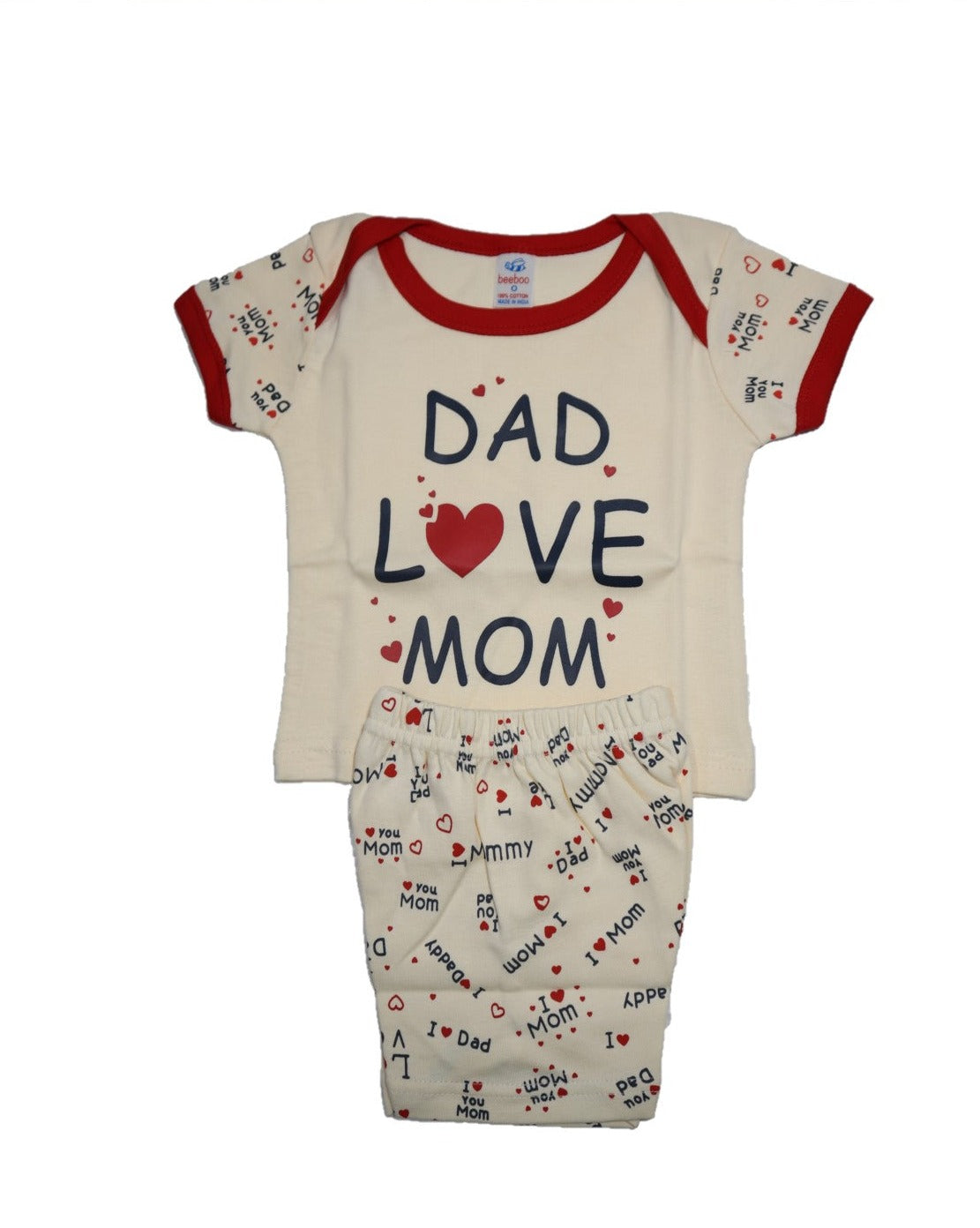 Beeboo cotton t shirt and short for kids set of 1