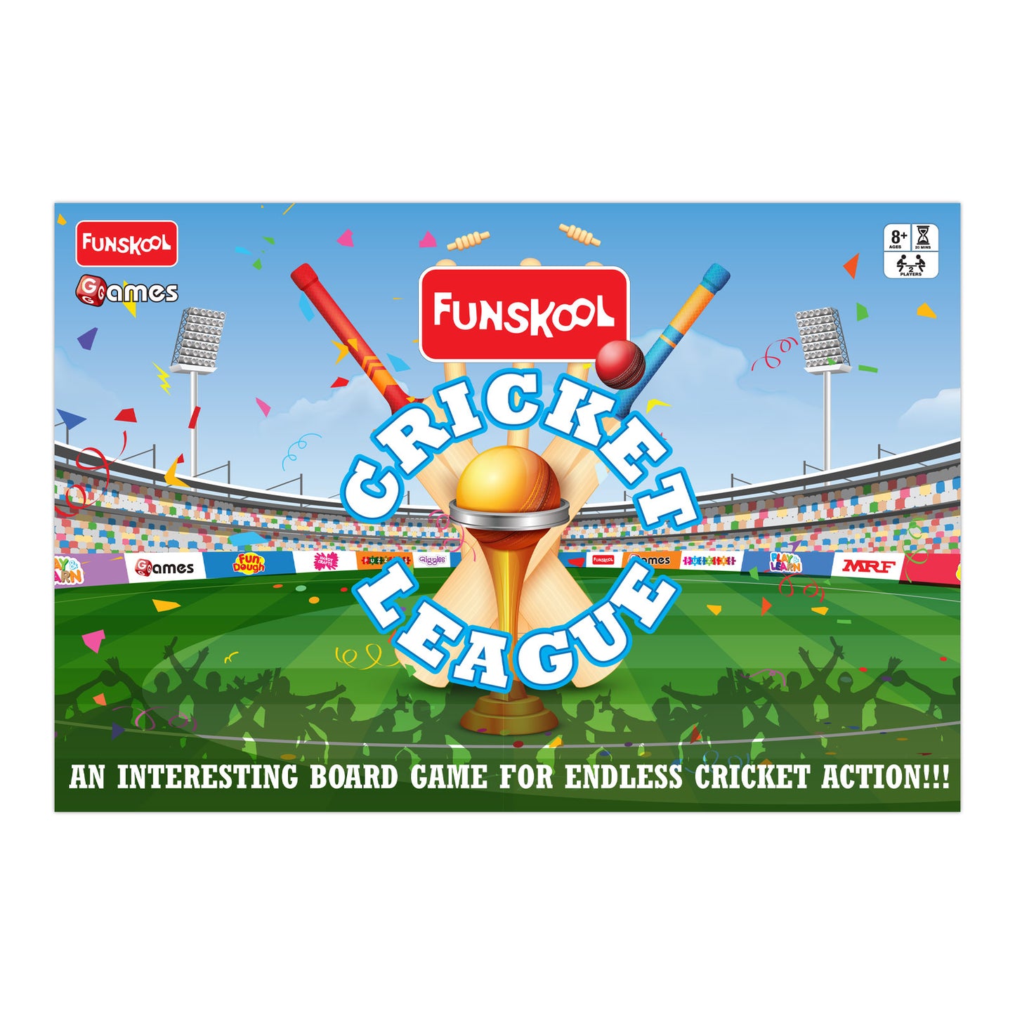 Funskool cricket league board games