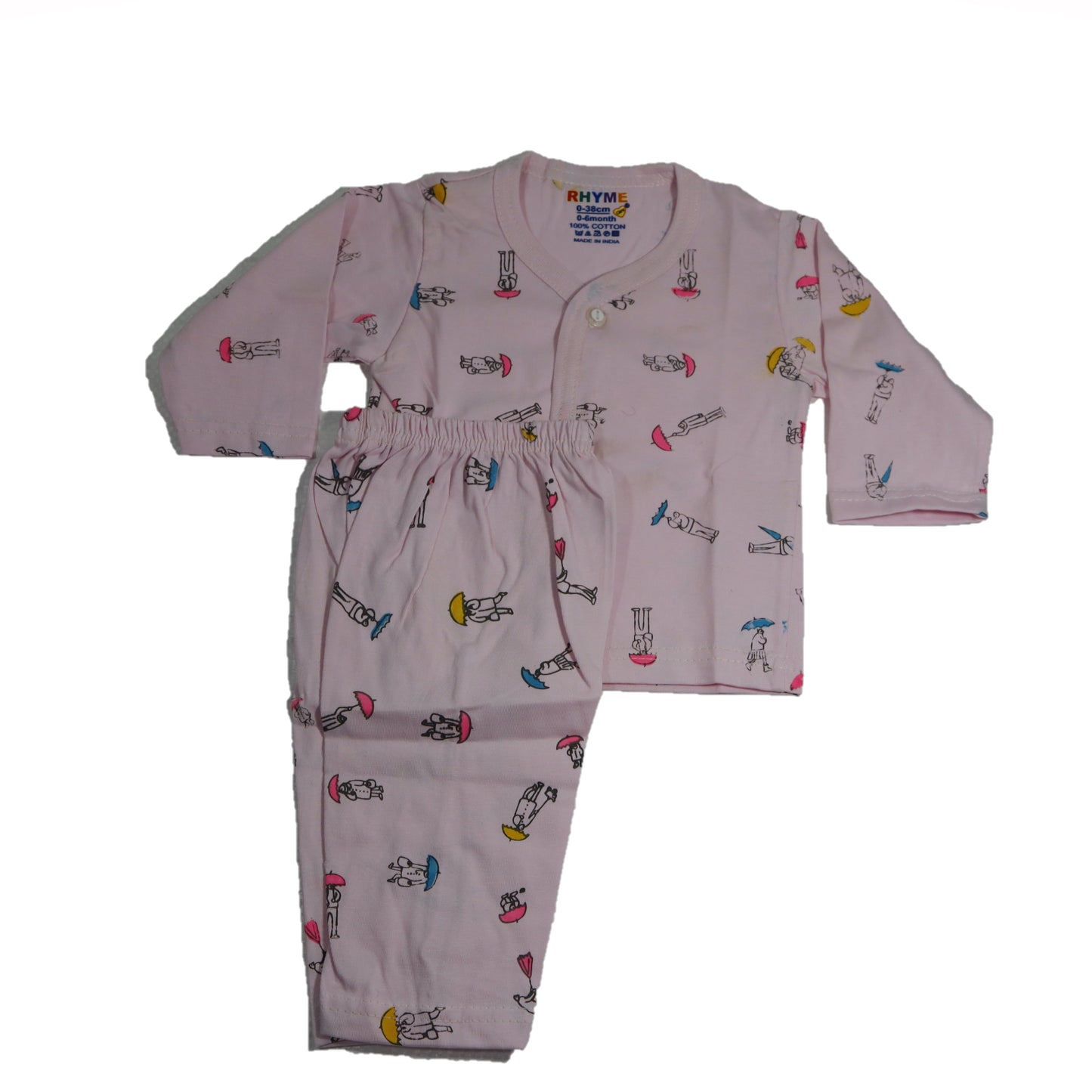 SKU/-INF-010  New Born Baby Boys & Baby Girls Top and Bottom set