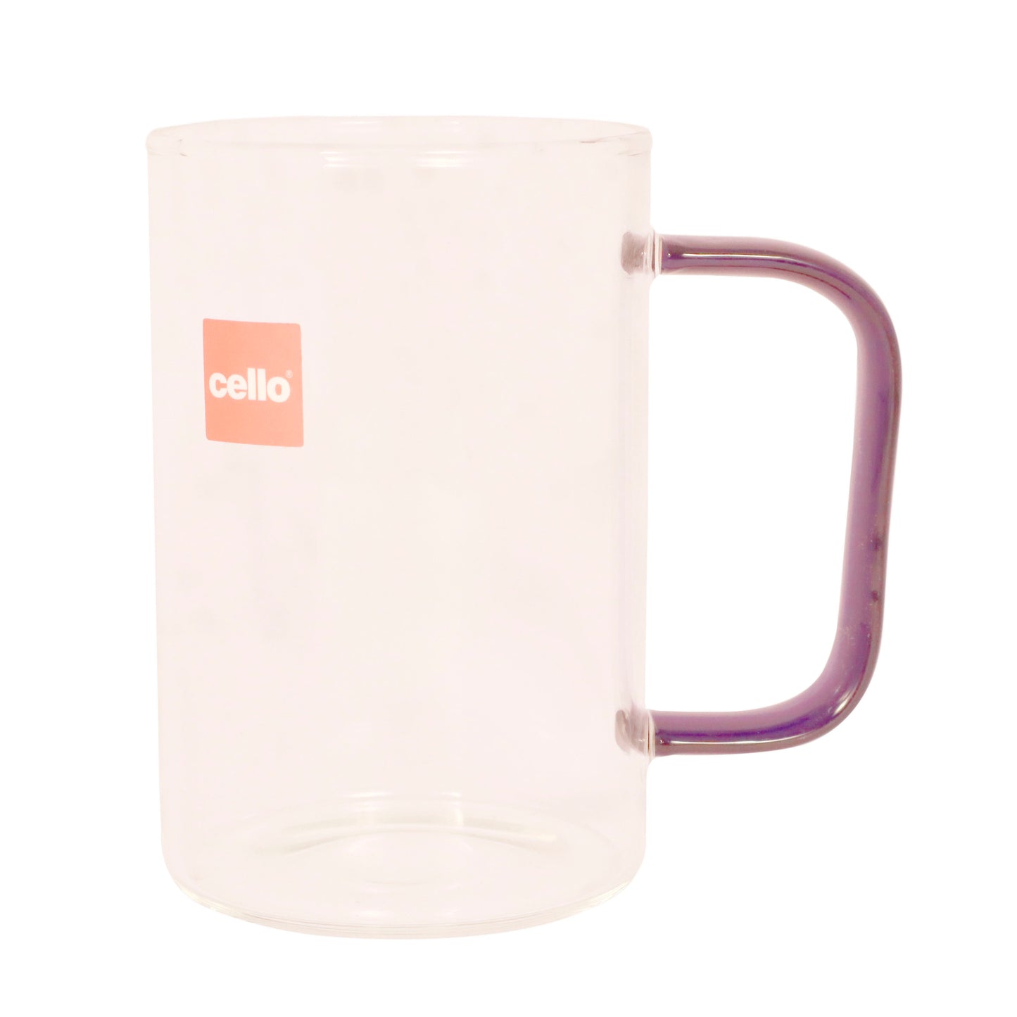 Cello Roma Borosilicate Colored Glass Mug Set of 2pcs 270 ml SKU45450
