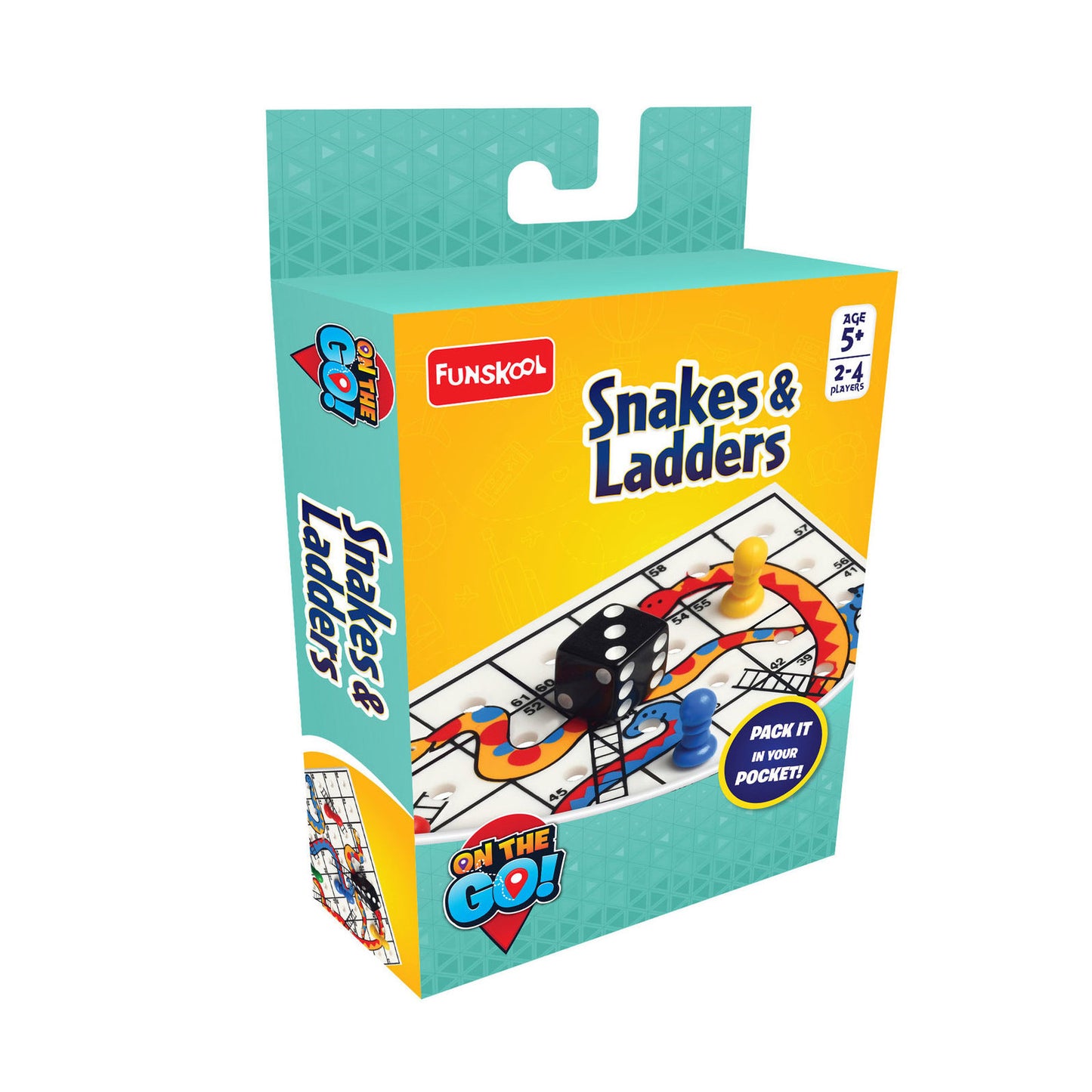 GIGGLE FUNSKOOL- Travel Snakes & Ladders SKU930250