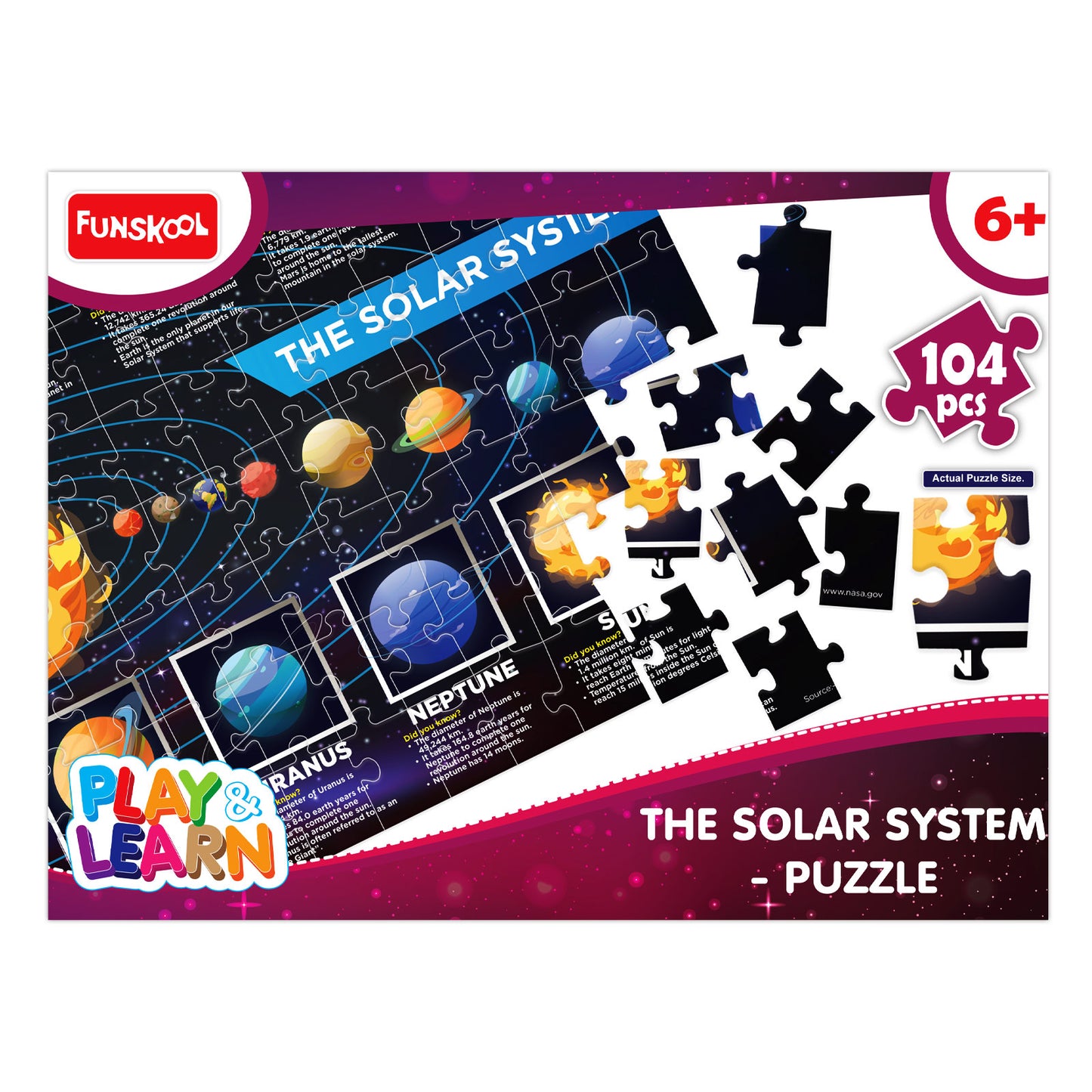 FUNSKOOL The Solar System Puzzle