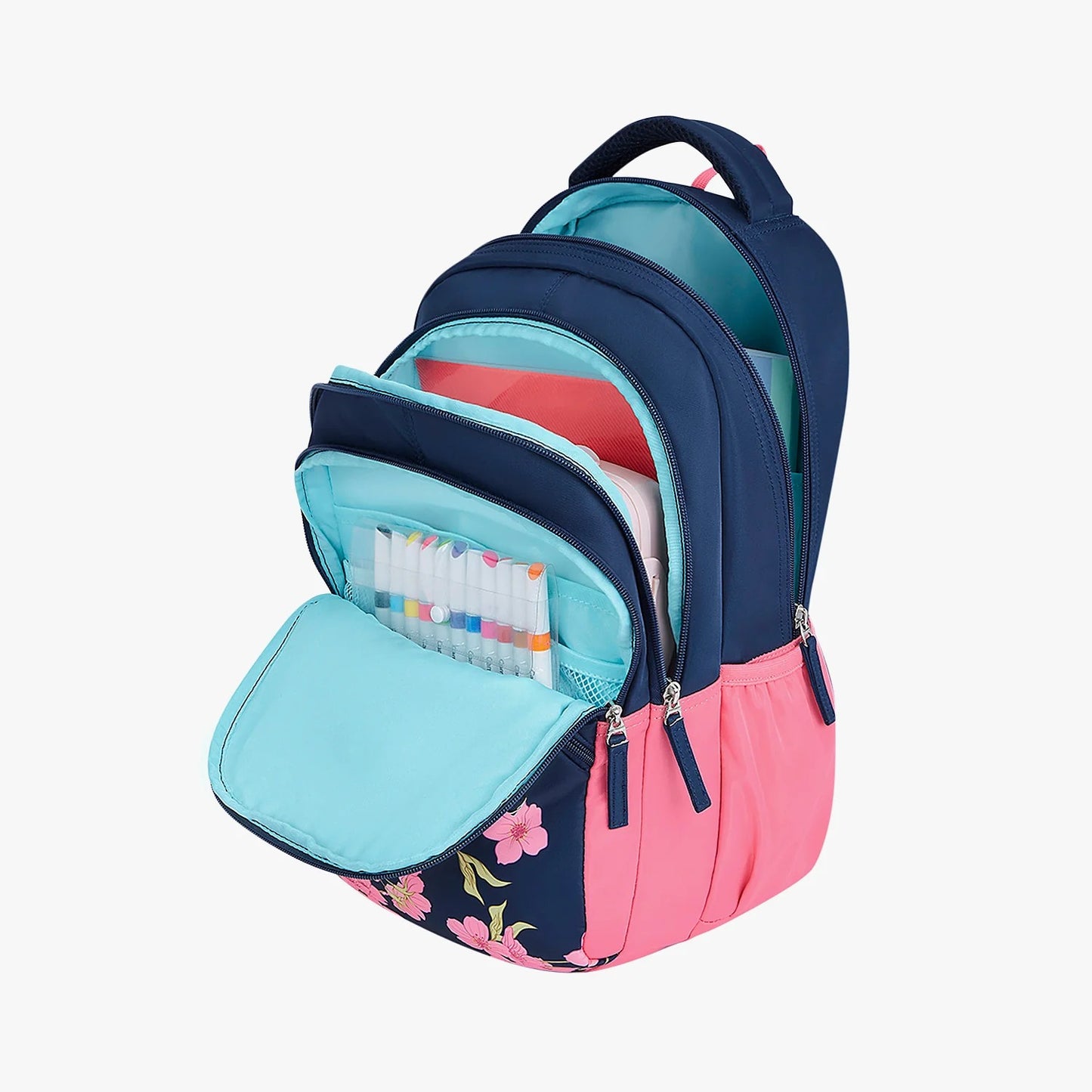 Genie Lilac School Backpack for Girls SKU74197