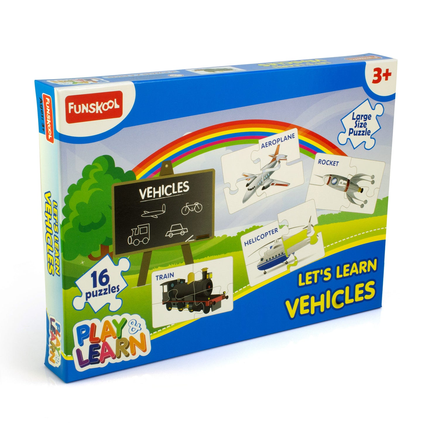 funskool vehicles puzzle for kids