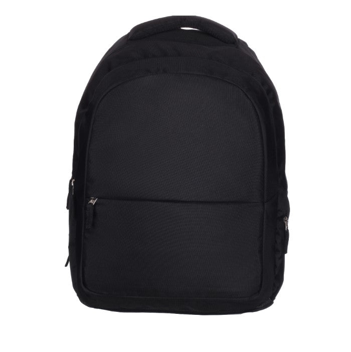 RADG BAG Archstone Unisex Polyester Backpack | Spacious Multi-Compartment Bag | Lightweight | Ideal for professionals | Durable Backpack (Black)