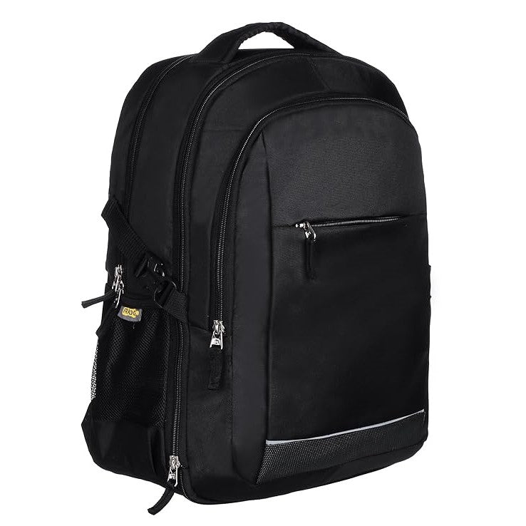 RADG BAG Everest (Black) Unisex Backpack | Spacious Multi-Compartment Bag | Lightweight | Ideal for professionals | Durable Backpack