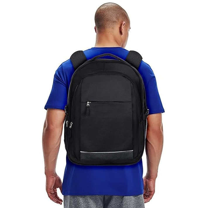 RADG BAG Everest (Black) Unisex Backpack | Spacious Multi-Compartment Bag | Lightweight | Ideal for professionals | Durable Backpack