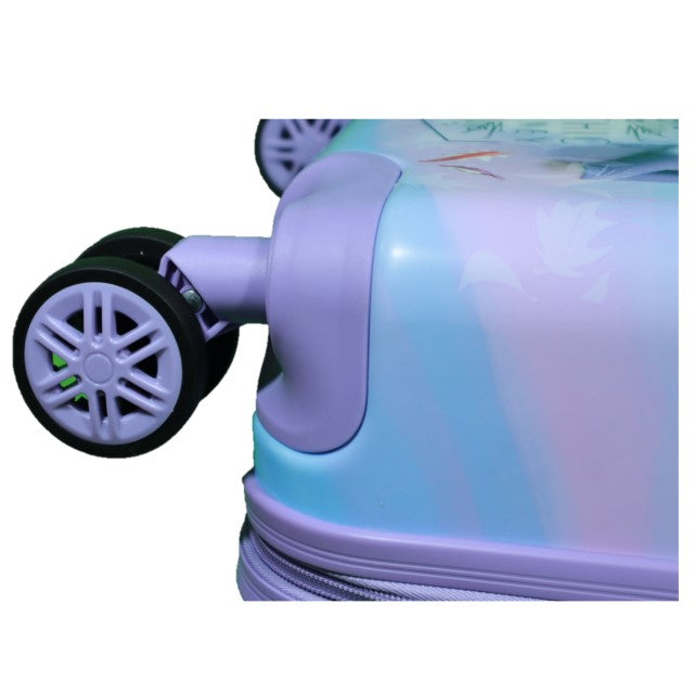 Frozen Luggage Anna Elsa Multicolor Kids Suitcase - 20 Inch SKUSTDIS244
