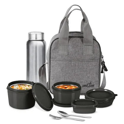 Milton KB-212 Tasty 3 Stainless Steel Combo Lunch Box. SKUKB212