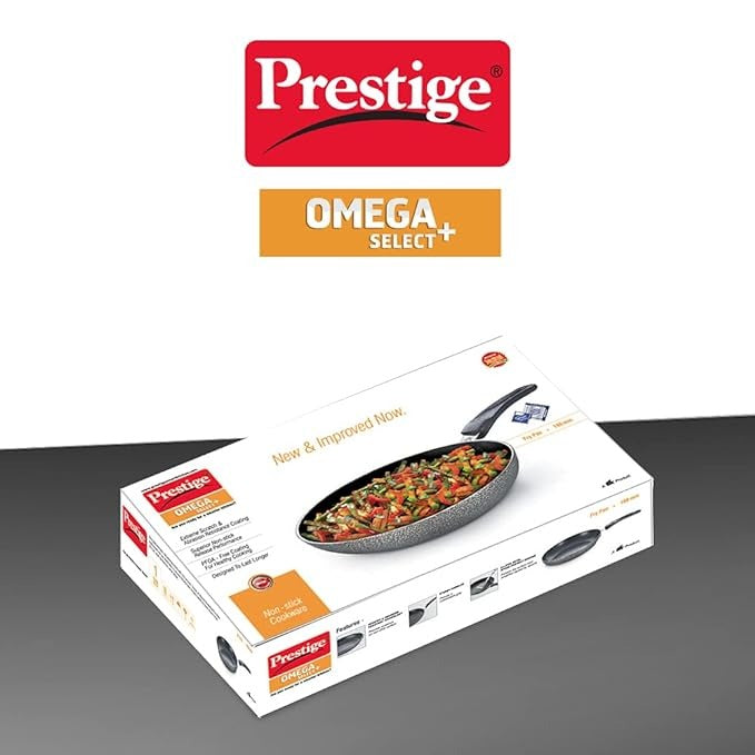 Prestige Omega Select Plus Non Stick Fry Pan The 25cm black pan is small in size