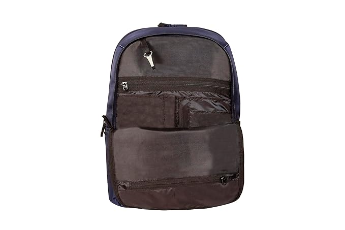 RADG BAG Rock Blue Unisex Nylon Polyester Backpack | Spacious Multi-Compartment Bag | Lightweight | Ideal for professional| Durable Backpack (Navy Blue)