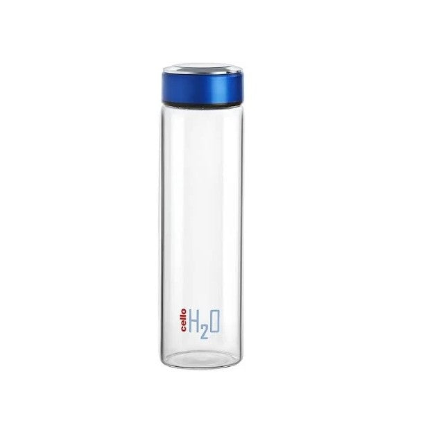Cello H2O Glass Fridge Water Bottle 1000ml SKU14531